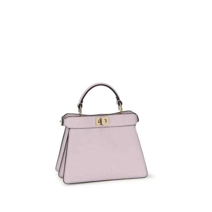 Fendi Purple Calf Leather Bos Taurus Handbag