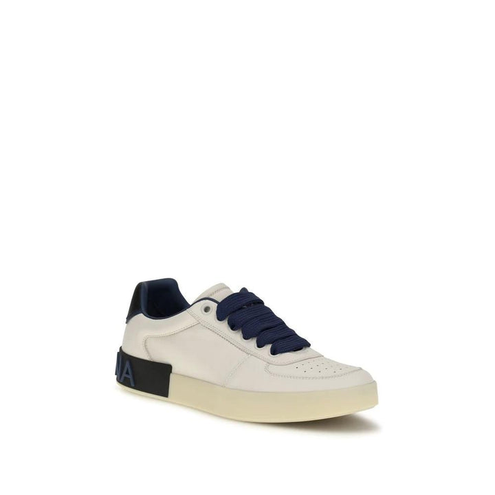 Dolce &amp; Gabbana Multicolor Calf Leather Bos Taurus Low Top Sneakers