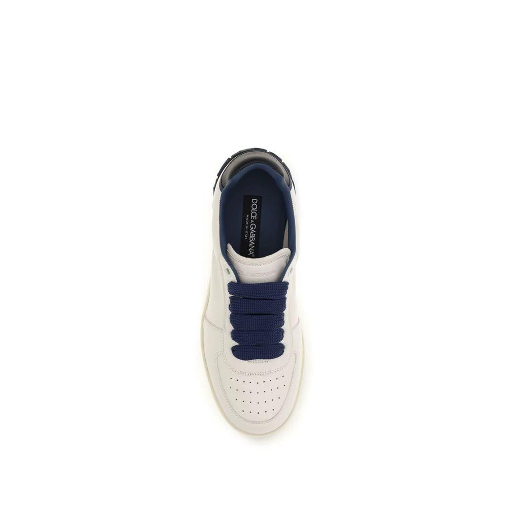 Dolce &amp; Gabbana Multicolor Calf Leather Bos Taurus Low Top Sneakers