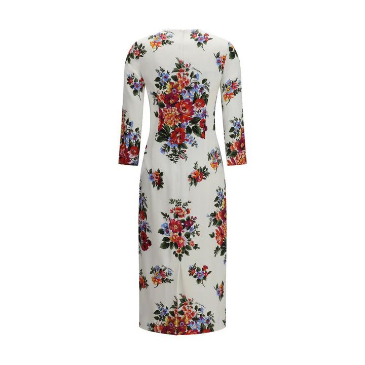 Dolce &amp; Gabbana Multicolor Polyester Casual Dress