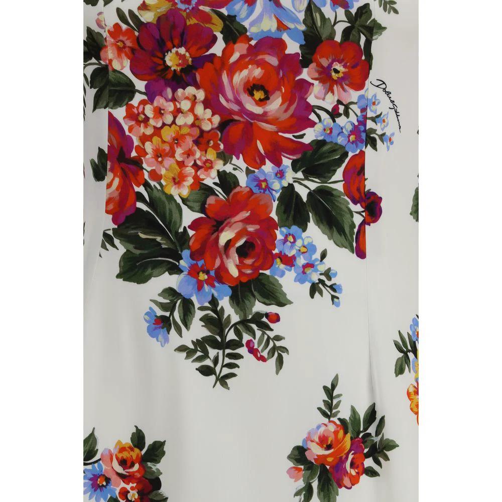 Dolce &amp; Gabbana Multicolor Polyester Casual Dress