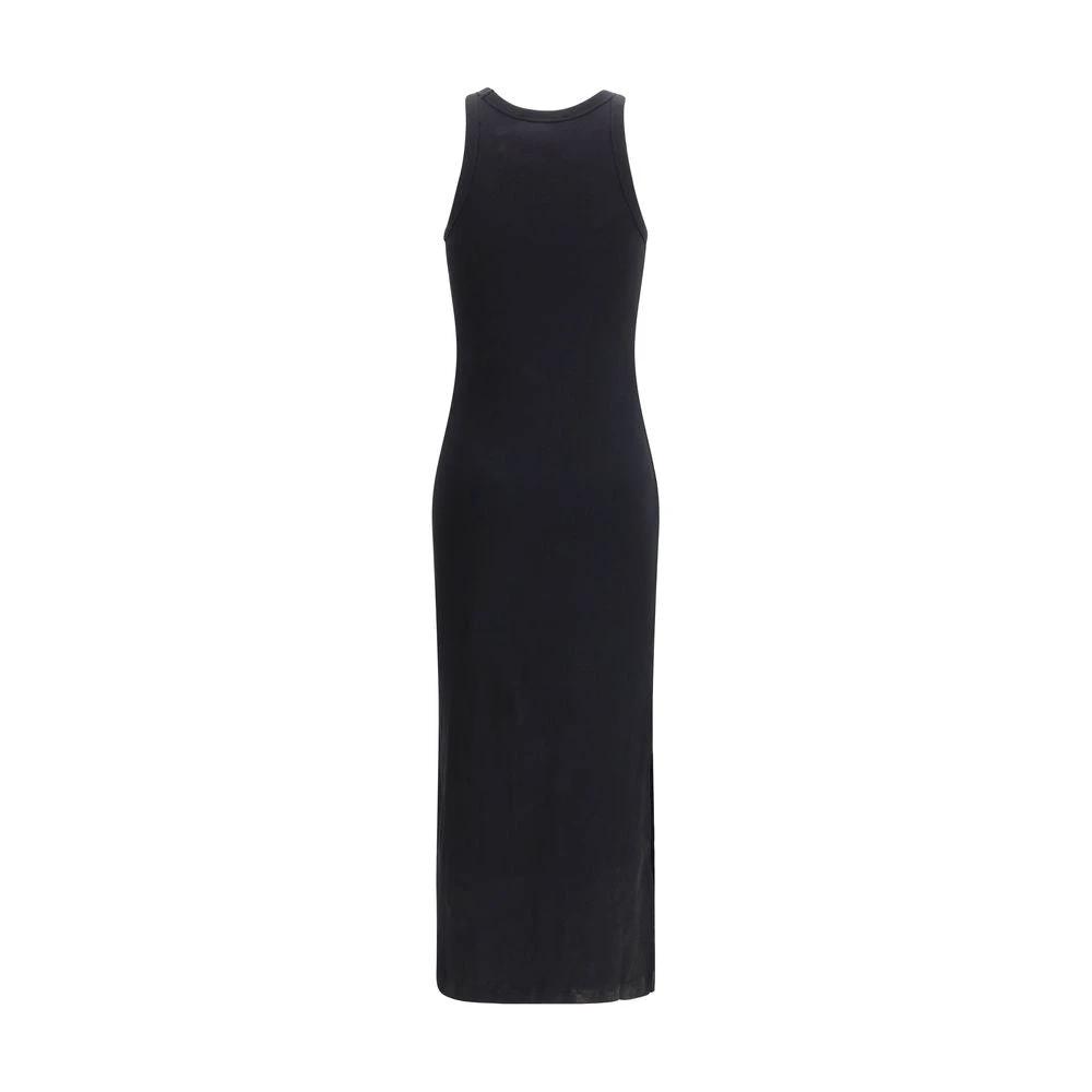 Maison Kitsuné Black Cotton Casual Dress