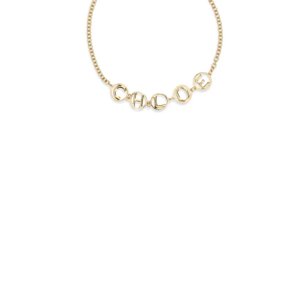 Chloé Gold Brass Necklace