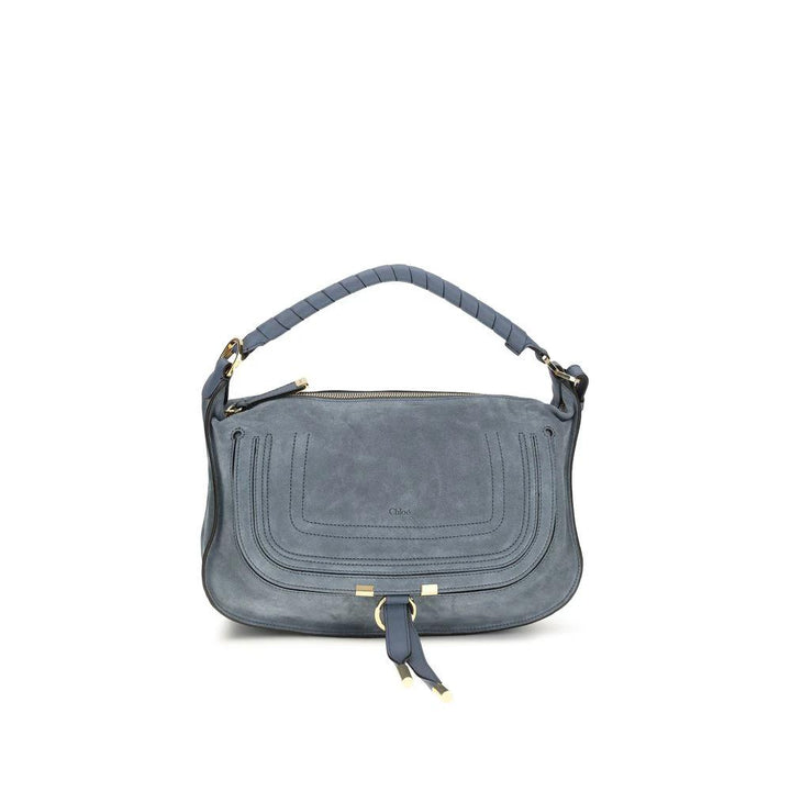 Chloé Blue Calf Leather Bos Taurus Shoulder Bag