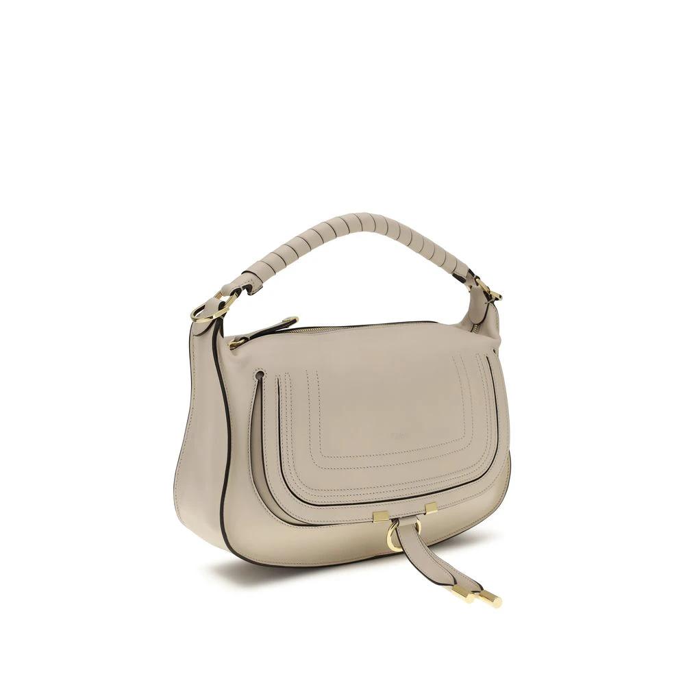 Chloé Beige Calf Leather Bos Taurus Shoulder Bag