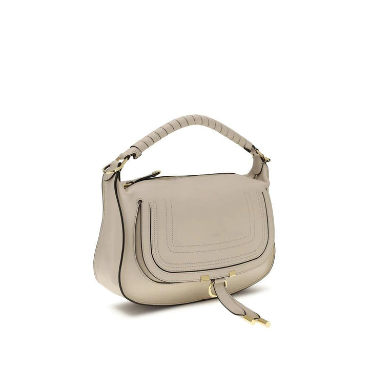 Chloé Beige Calf Leather Bos Taurus Shoulder Bag