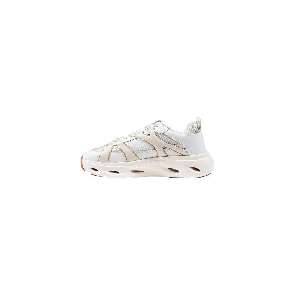 PINKO White Leather Athletic Sneakers