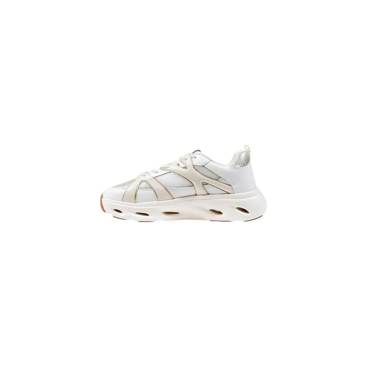 PINKO White Leather Athletic Sneakers