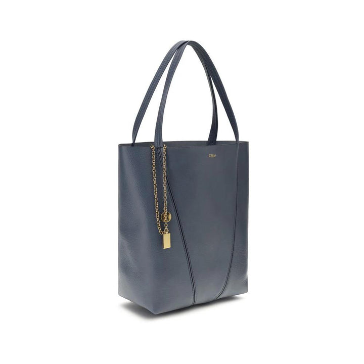 Chloé Blue Calf Leather Bos Taurus Shoulder Bag