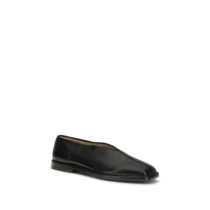 Lemaire Black Lamb Ovis Aries Aries Slip-On Loafers