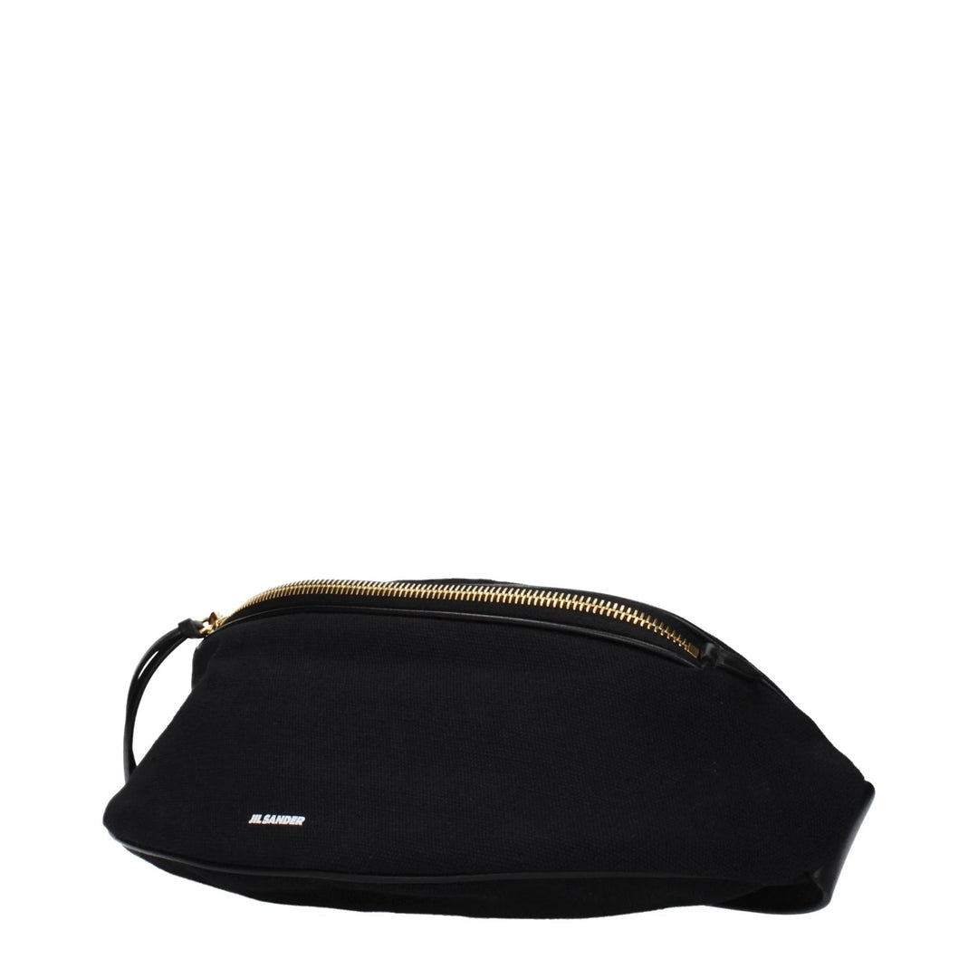 Jil Sander Black Fabric Backpack