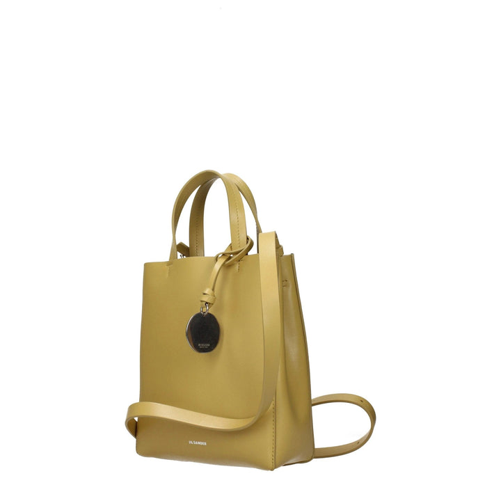 Jil Sander Yellow Leather Handbag