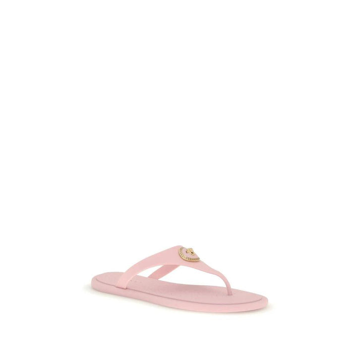 Versace Multicolor Rubber Flip-Flop Sandals