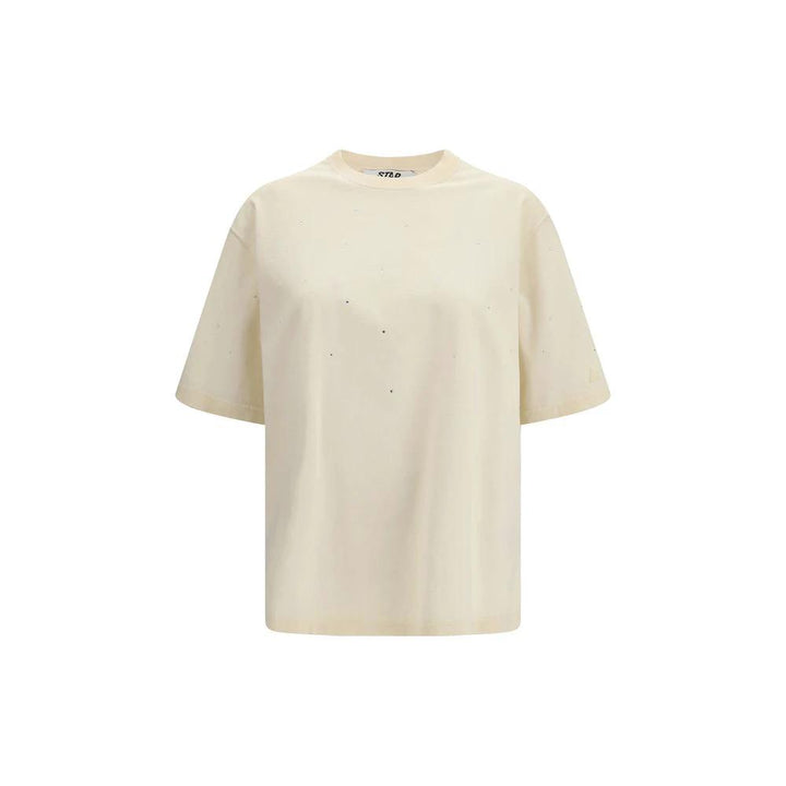 Golden Goose Beige Cotton T-Shirt