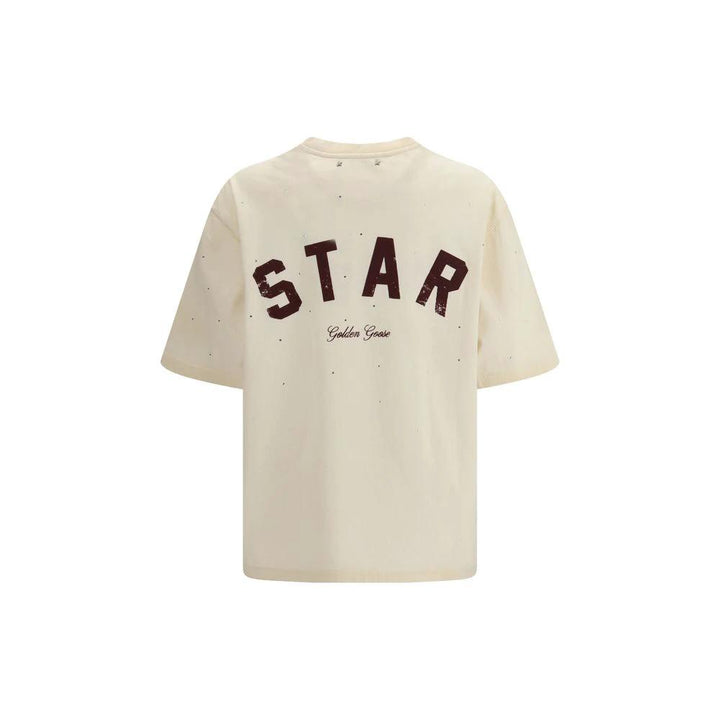 Golden Goose Beige Cotton T-Shirt