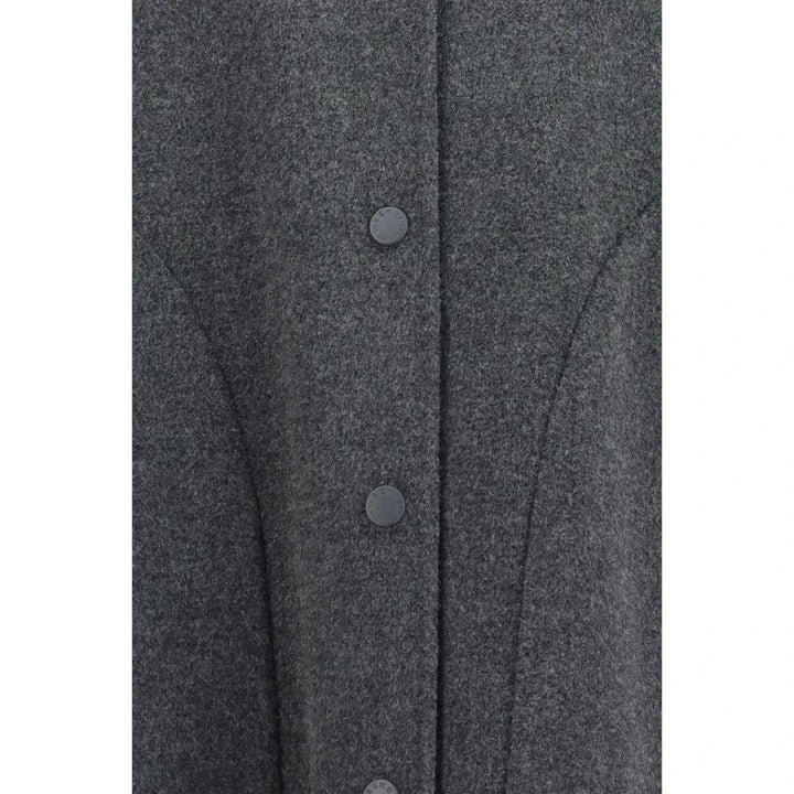 Max Mara Gray Nylon Coat