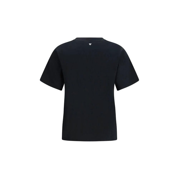 Max Mara Black Cotton T-Shirt