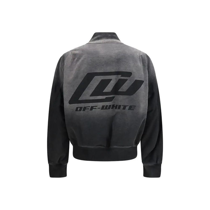 Off-White Sample Sale | Off-White Black Cotton Bomber - | Designer outlet