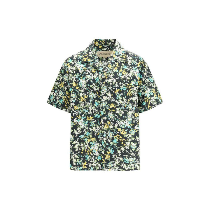 Valentino Multicolor Cotton Pattern Shirt