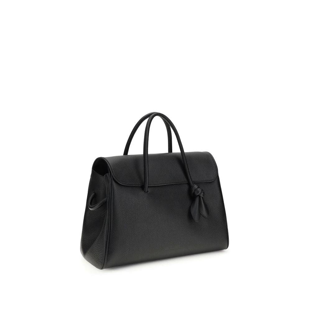 Jacquemus Black Calf Leather Bos Taurus Handbag