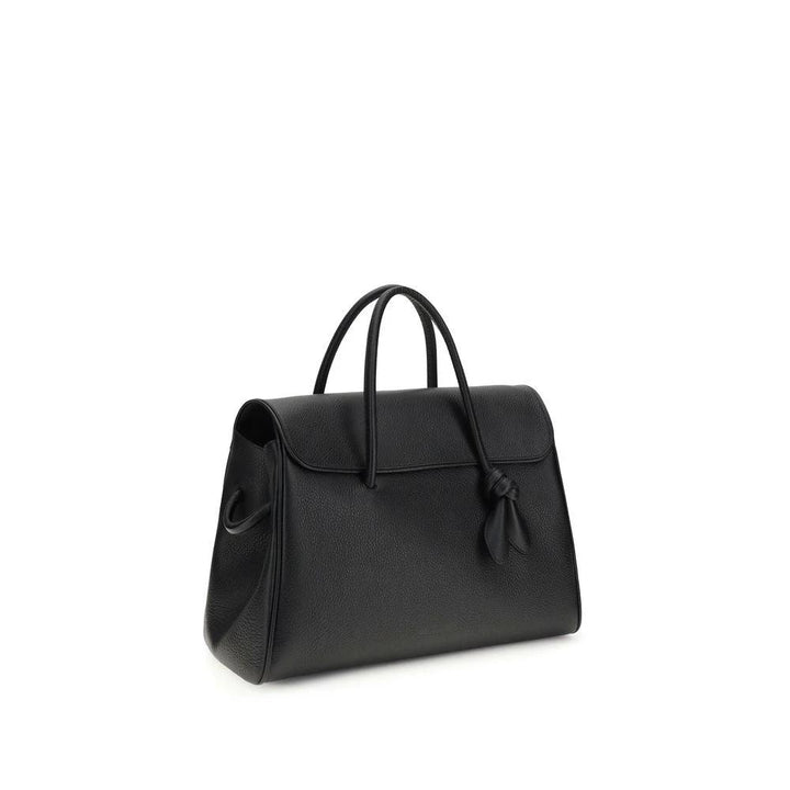 Jacquemus Black Calf Leather Bos Taurus Handbag