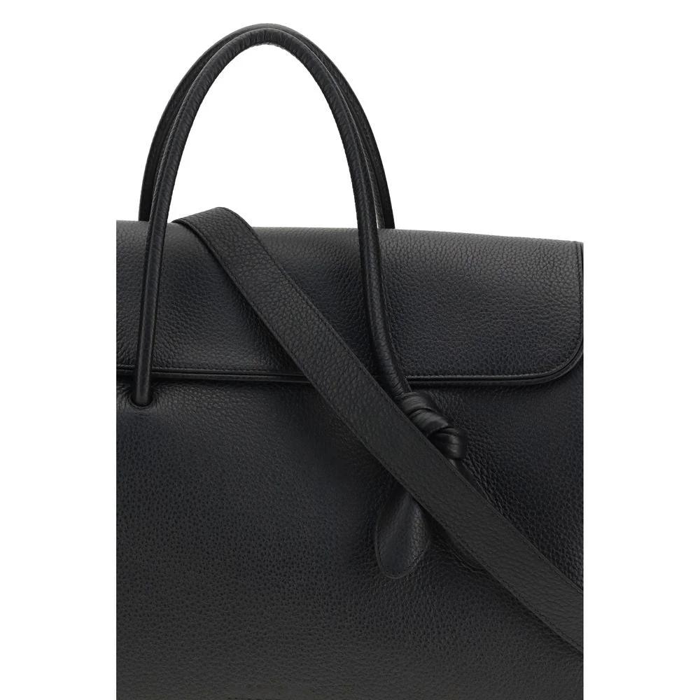 Jacquemus Black Calf Leather Bos Taurus Handbag
