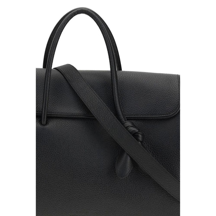 Jacquemus Black Calf Leather Bos Taurus Handbag