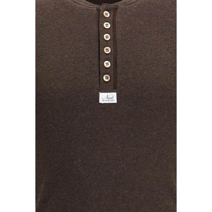 Magliano Brown Cotton T-Shirt