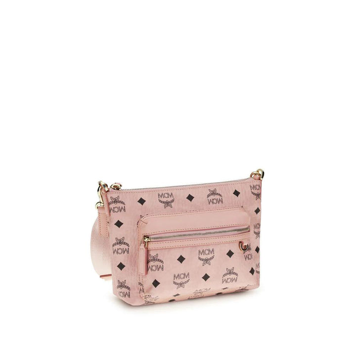 MCM Multicolor Fabric Shoulder Bag