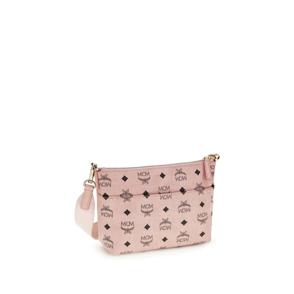 MCM Multicolor Fabric Shoulder Bag