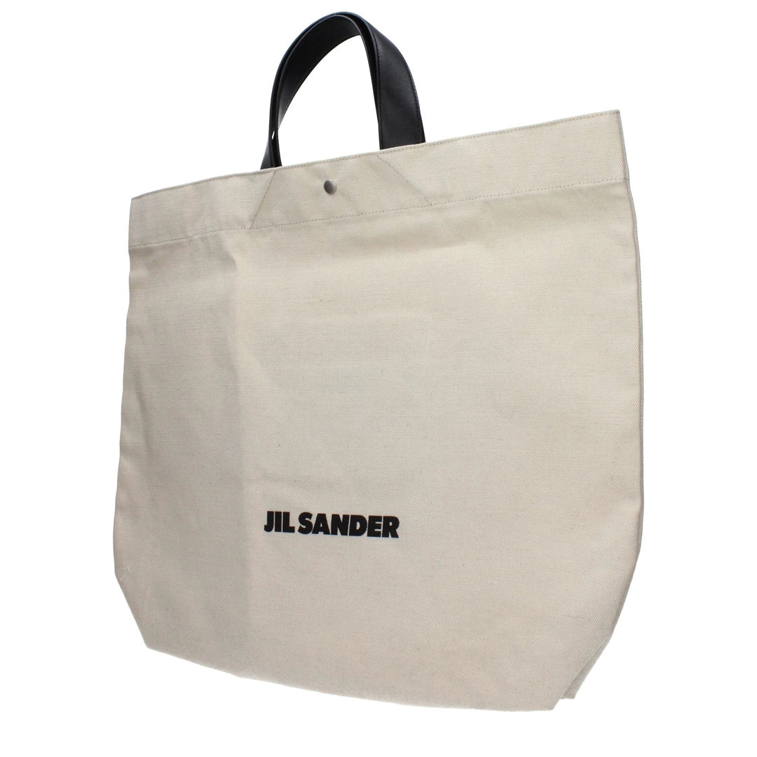 Jil Sander Beige Fabric Handbag