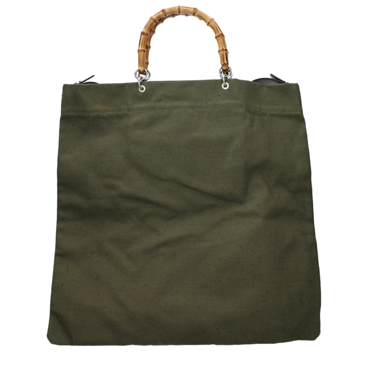 Jil Sander Green Fabric Handbag