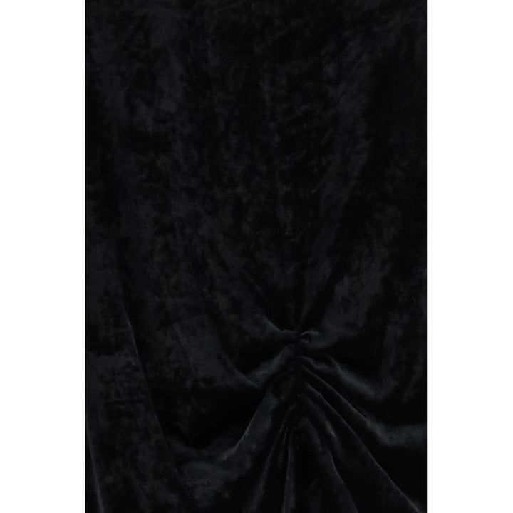 Valentino Black Viscose Long Skirt