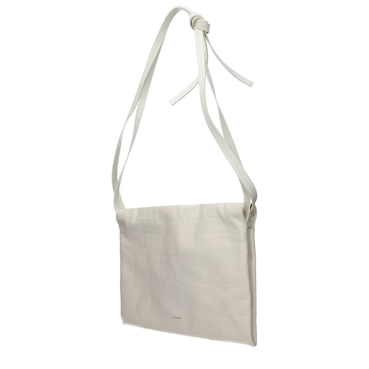 Jil Sander Beige Leather Crossbody Bag