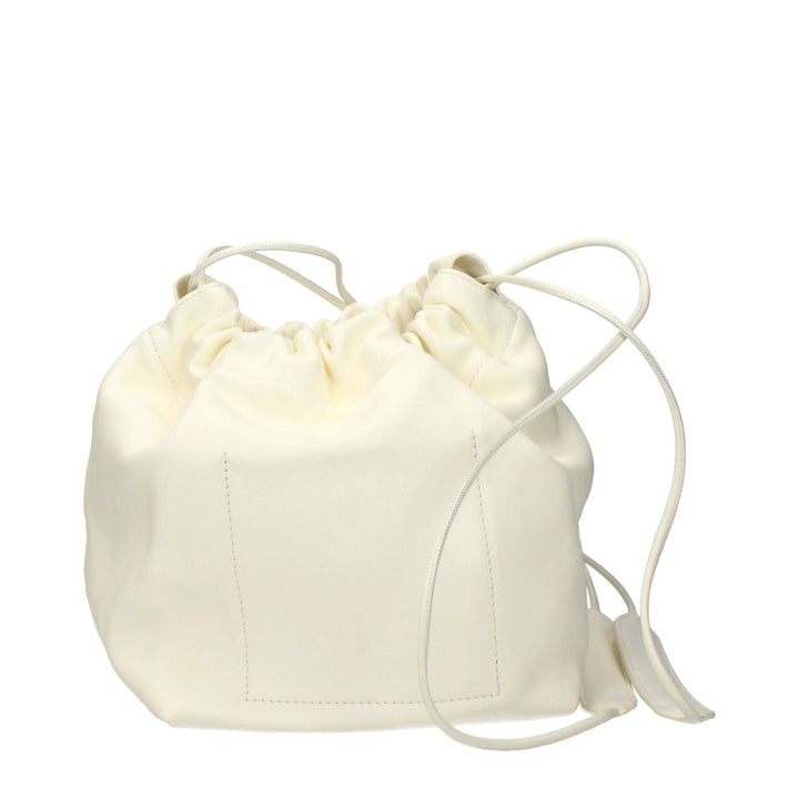 Jil Sander Beige Leather Shoulder Bag