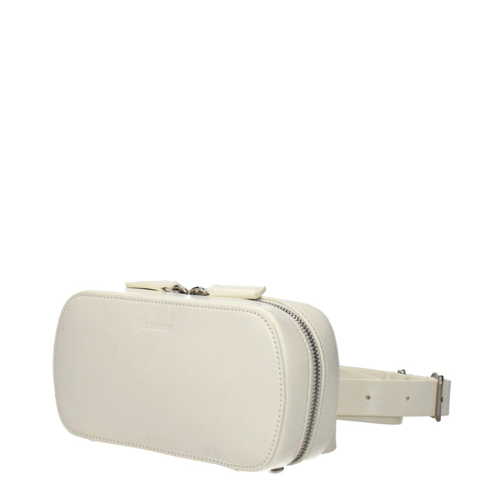 Jil Sander Beige Leather Crossbody Bag