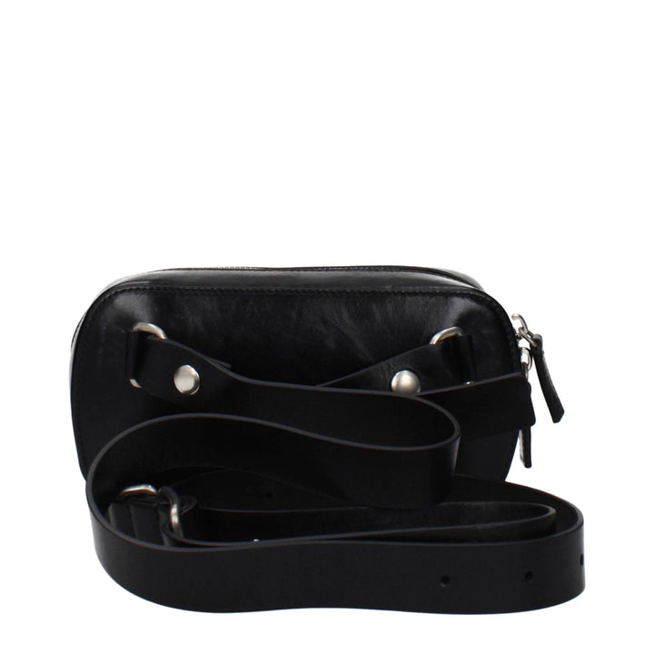 Jil Sander Black Leather Crossbody Bag