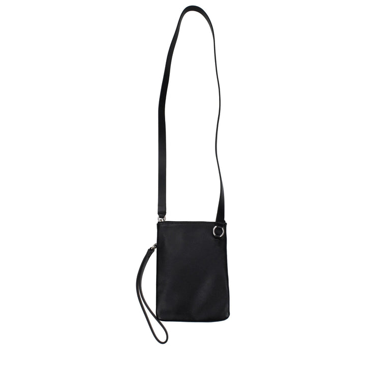 Jil Sander Black Leather Crossbody Bag