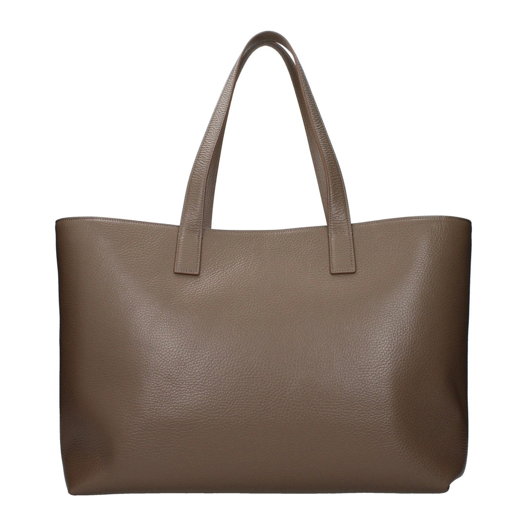 Roberto Cavalli Brown Leather Shoulder Bag