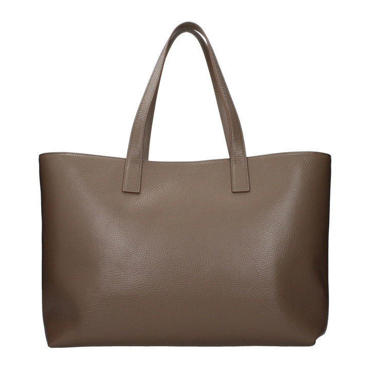 Roberto Cavalli Brown Leather Shoulder Bag