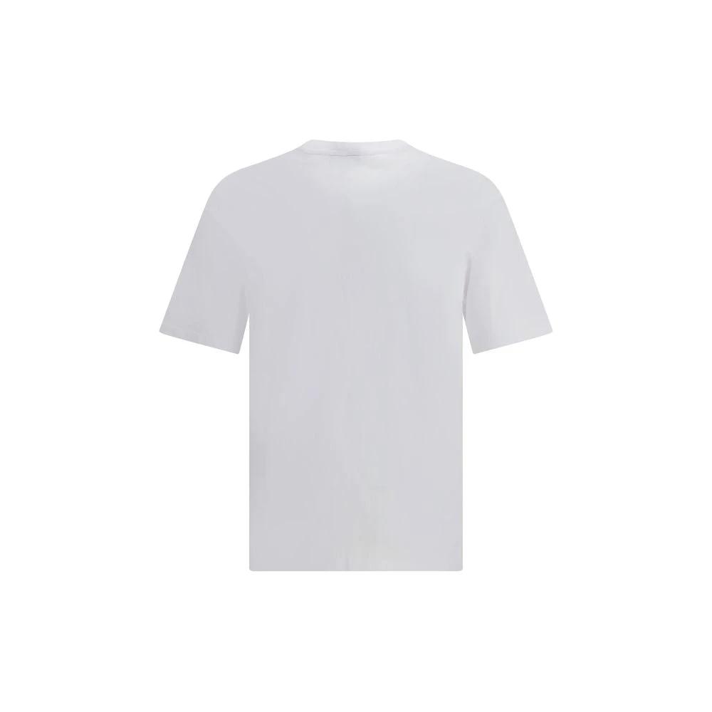 Maison Kitsuné White Cotton T-Shirt