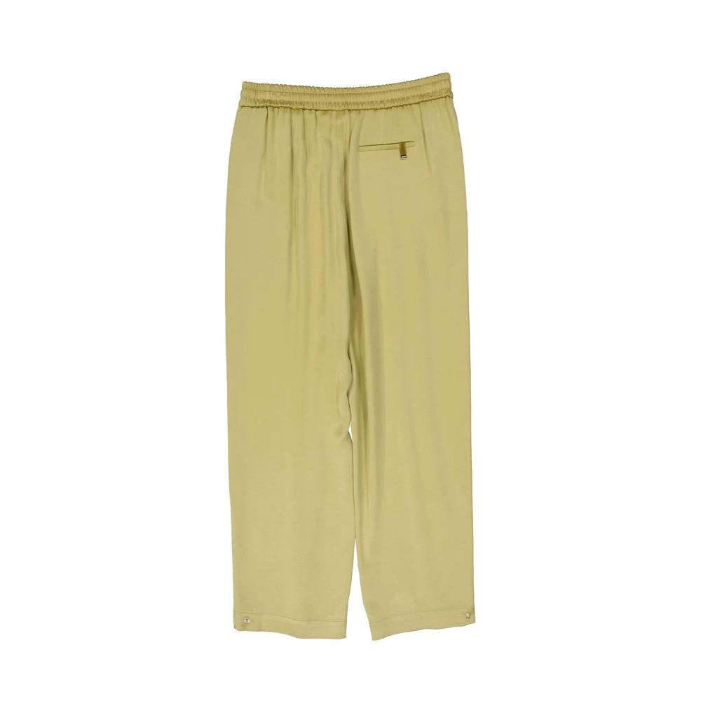 Herno Bicolor Acetate Casual Pants