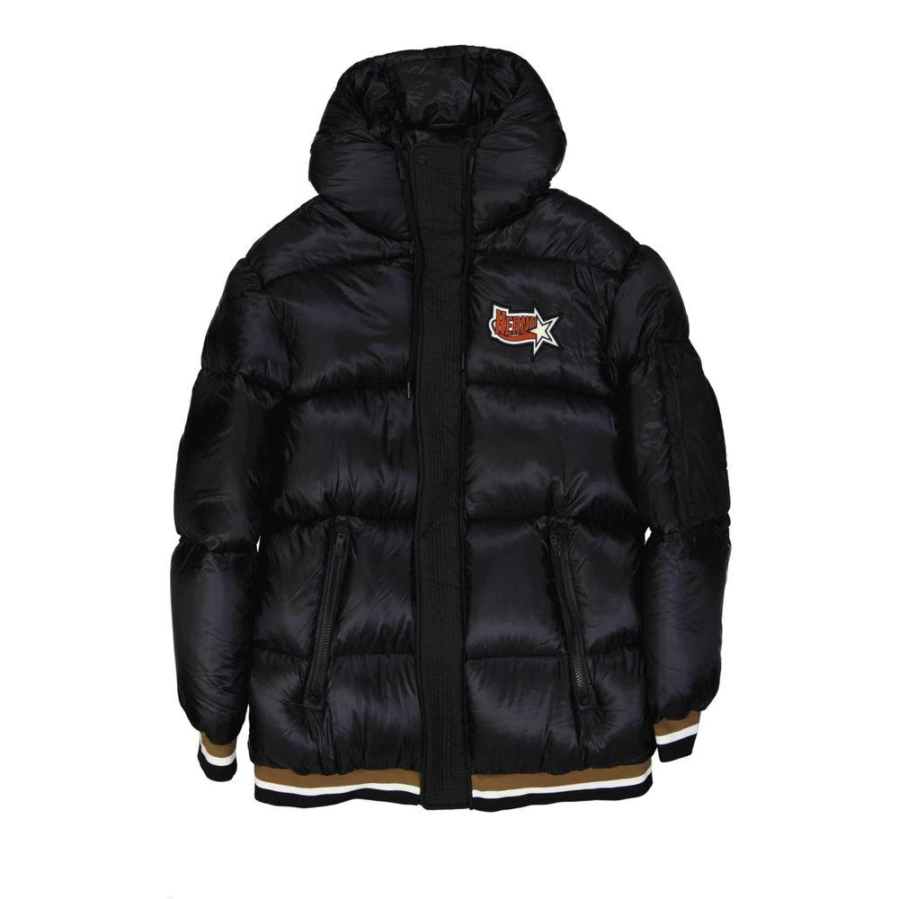 Herno Black Polyamide Bomber