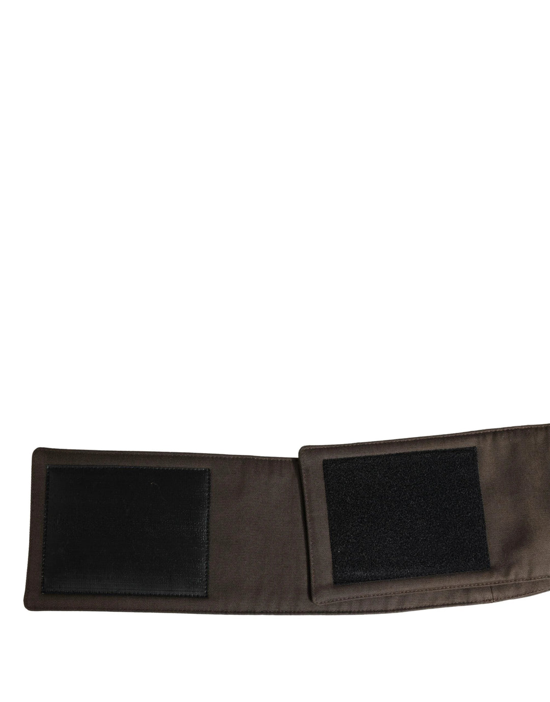 Dolce &amp; Gabbana Brown Viscose Wide Belt Waist Cummerband Men