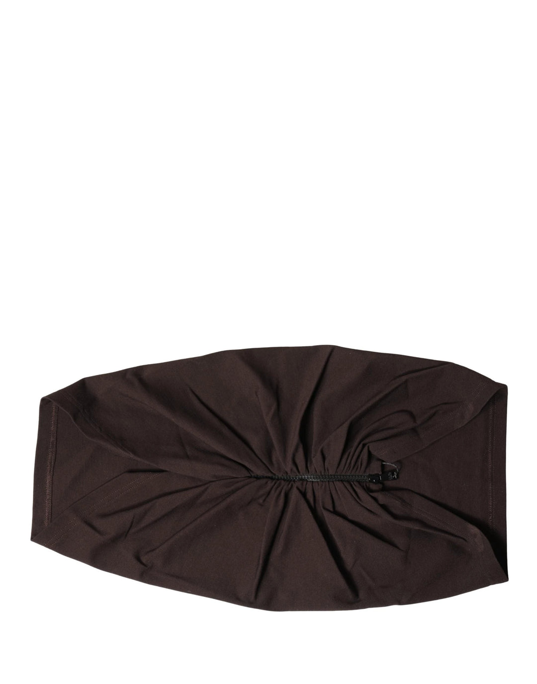 Dolce & Gabbana Brown Viscose Wide Belt Waist Cummerband Men