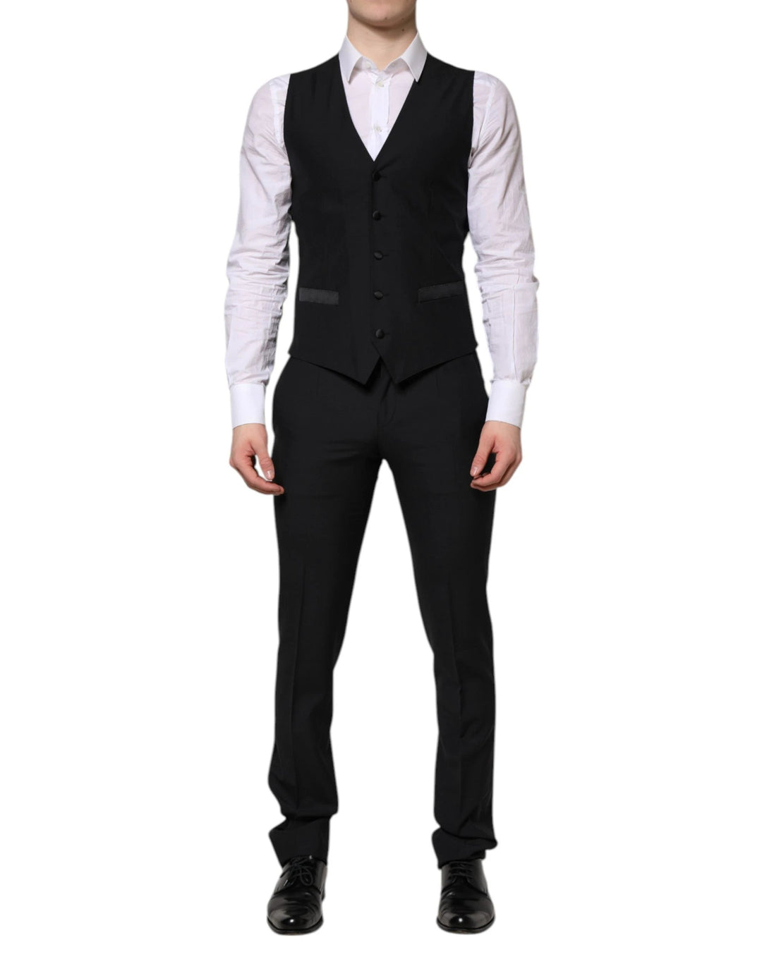 Dolce & Gabbana Dark Blue MARTINI 2 Buttons 3 Piece  Suit