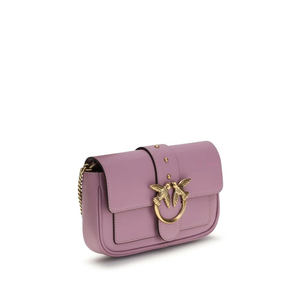 PINKO Multicolor Calf Leather Bos Taurus Shoulder Bag