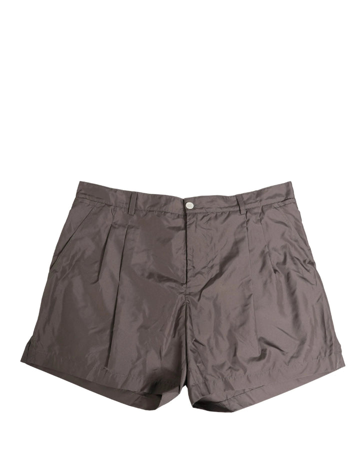 Dolce & Gabbana Brown Nylon Stretch Men Swim Shorts Swimwear