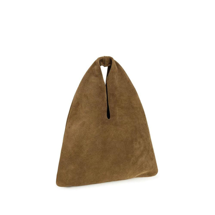 Manebi Brown Calf Leather Bos Taurus Shoulder Bag