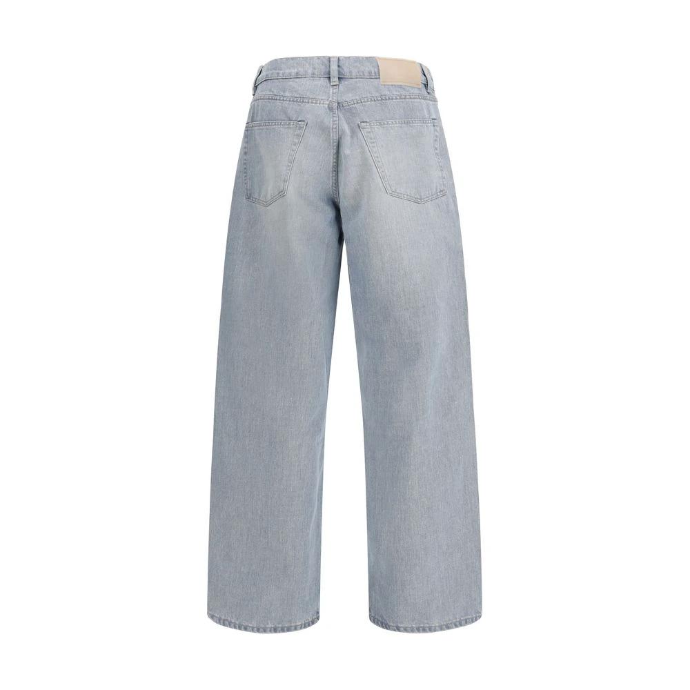 Our Legacy Blue Cotton High-Waisted Jean